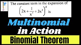 JEE Mains 2023: Binomial Theorem | Coefficient Problem Solved with Multinomial | JEE PYQs | JEE 2025