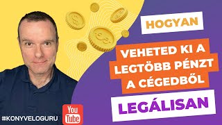 Osztalék? Bér? avagy Hogyan veheted ki a legtöbb pénzt a cégedből legálisan?