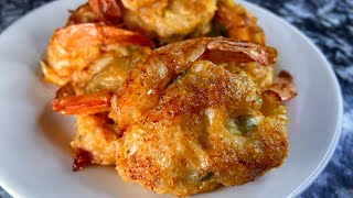 🦀🍤 THE BEST CRAB STUFFED SHRIMP EVER! | Cooking w/ Ashley