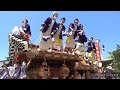 宮出 2022.5 5　住吉地区 本住吉神社宮出 呉田區、宮本西區、茶屋區、吉田區、空區、山田區、反高林區、住之江區、観音林區