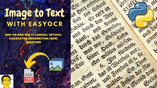 Python Programing - Image to Text with EasyOCR