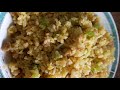 #BREAKFAST/FRIED RICE with TURMIRIC POWDER#SHORTS