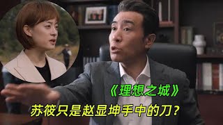 《理想之城》：赵显坤的野心牺牲了很多人，苏筱也只是他手中的一把刀？