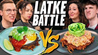Who Can Make The BEST Latkes?