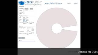 Auger Flight Design - Calculation Program