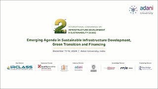 2nd International Conference on Infrastructure Development and Sustainability