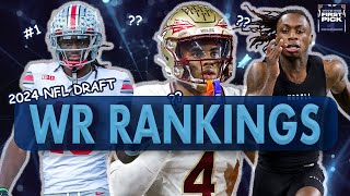 Top 10 Wide Receivers in 2024 NFL Draft: Prospect Rankings, Pro Comps, Team Fits