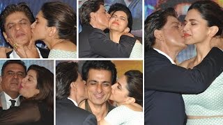 Shah Rukh Khan's Happy New Year Celebration Kissing Scenes Go Viral