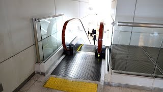 【三菱製】広島空港　降りエスカレーター