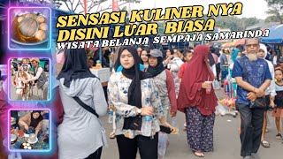 WISATA KULINER DI WISBEL SEMPAJA SAMARINDA . #jalanjalan #jajanan #kuliner #viralvideo