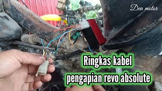 Cara meringkas dan memahami jalur pengapian Revo absolute