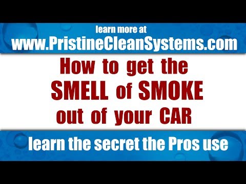 How to get smoke smell out of car How to get smoke smell out of car