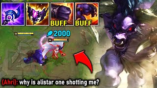 RIOT CREATED A MONSTER WITH THESE AP ALISTAR BUFFS! (HE'S A MID LANER NOW)