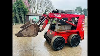 GEHL 4625 4WD SKIDSTEER C/W KUBOTA ENGINE \u0026 BUCKET