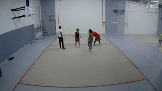 A-1 Handball: Lily/Nicole vs. Shawn/Marquis