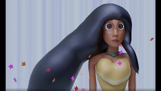 Pocahontas 3d Model and Animation