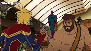 Hercules Reta a Los Vengadores ♦ Los Vengadores Unidos T04E05 ♦ Español Latino