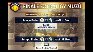 V. Finále Extraligy Mužů: Tempo Praha vs Hroši Havlíčkův Brod