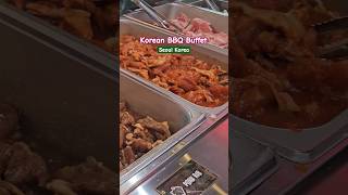 KOREAN BBQ BUFFET Han River ,Seoul S.Korea #shortsfeed #koreafoods #foodshorts #buffet #shorts