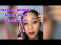 How to trim your eyebrows no pain! (with electric trimmer) affordable product!! #eyebrows #trimmer