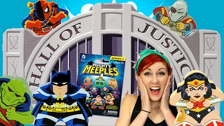 SURPRISE TOYS!  Mighty Meeples DC Collection & Justice League Full Set with Wonder Woman & Batman