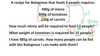 Ratio Recipes - Tutorial