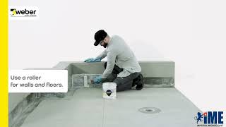 Weberdry PUR seal - Polyurethane waterproofing membrane