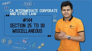 Section 25 to 30 Miscellaneous - The General Clause Act, 1897 - CA Intermediate Corporate