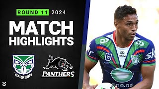 NRL 2024 | Warriors v Panthers | Match Highlights