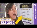 ✅ Como ser mais ORGANIZADO em 2019 | Organiza Dafne