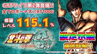 【パチスロ北斗の拳 修羅の国篇 羅刹ver.】GRT第2弾は北斗の拳!!【新台情報】[パチスロ][パチンコ]