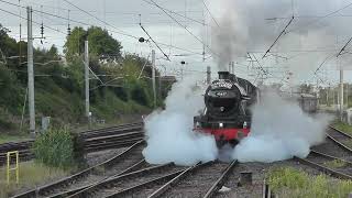 LMS 45699 Galatea Unassisted on the Scarborough Spa Express 31/8/23.