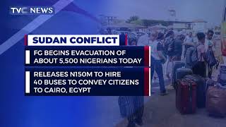 FG Begins Evacuation of About 5,500 Nigerians Today Over Sudan Crisis