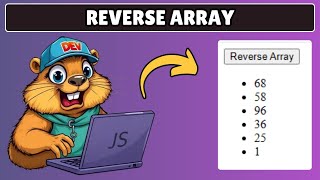 How to Reverse an Array in Javascript