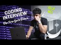 My software engineer internship coding interview *watch me STRUGGLE*