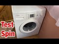 Bosch Exxcel 7 WAE24468 washing machine || Test spin