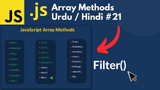 Mastering Array Methods in JavaScript for beginner / Lecture 21