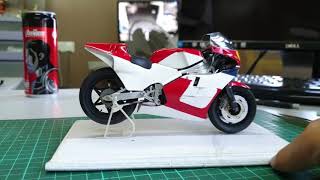 Honda NSR500 1984 . Tamiya . Almost Done .