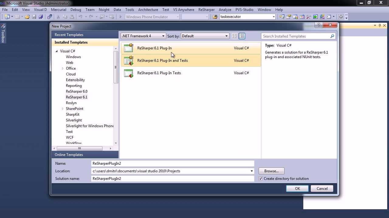 Getting Started With Resharper Sdk Youtube