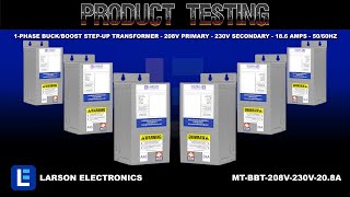 1-Phase Buck/Boost Step-Up Transformer - 208V Primary - 230V Secondary - 18.6 Amps - 50/60Hz