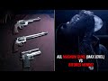 Resident Evil 4 Remake All Magnum Guns (Level 1 & Max Level) vs Mendez Boss Fight Professional