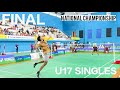 FINAL | U17 SINGLES NATIONAL BADMINTON CHAMPIONSHIP TN | DATTU V/S JAGSHER SINGH