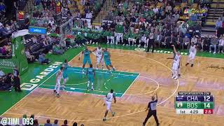 Boston Celtics Ball Movement Highlights vs Hornets (10/02/2017)
