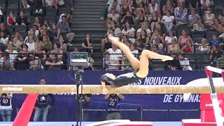 Isabella BRETT (NZL) beam - 2023 French internationals Qualifs