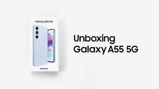 Galaxy A55 5G:  Unboxing | Samsung