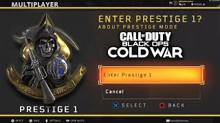 Black Ops Cold War: New Prestige System Explained! (Seasonal Prestiges)