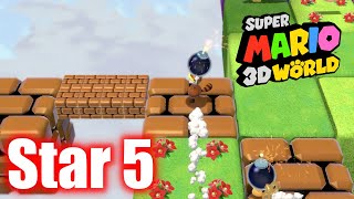 Super Mario 3D World - World Star 5 - Super Block Land - All Stars & Stamp 100%