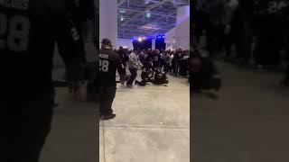 Raiders fan fight after losing to the Rams