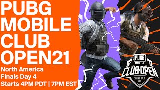 [EN] PMCO North America Finals Day 4 | Spring Split | PUBG MOBILE Club Open 2021