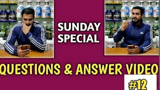 Sunday questions answers #12 | supplements villa | questions and answers | weight gain | gym